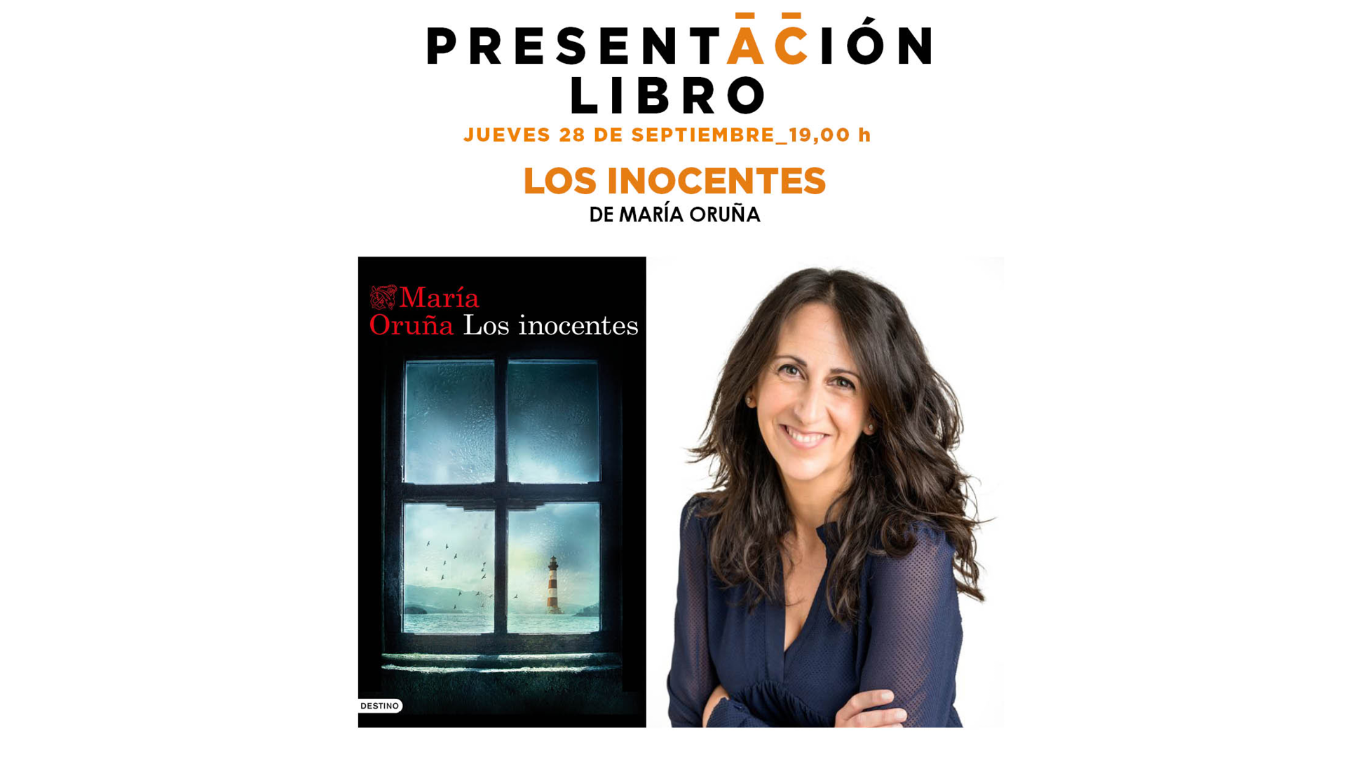 Imagen del evento MARÍA ORUÑA PRESENTA: 'LOS INOCENTES'